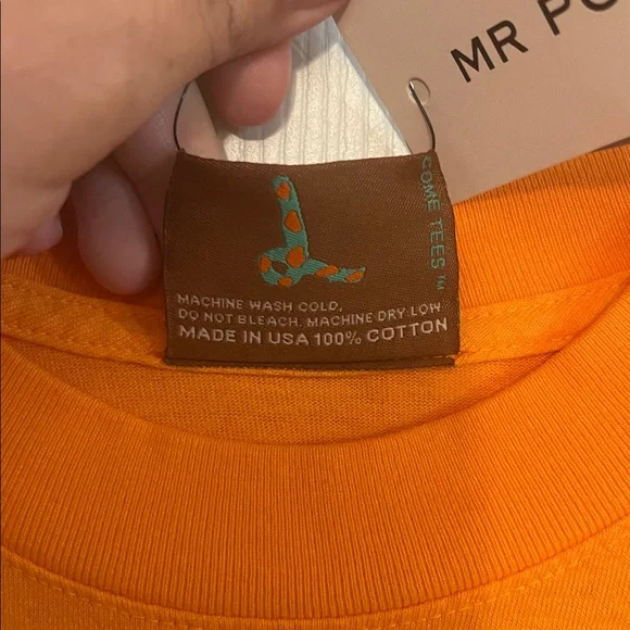 Come See Mr Porter Cat Poem Orange Cat Graphic Long Sleeve Shirt